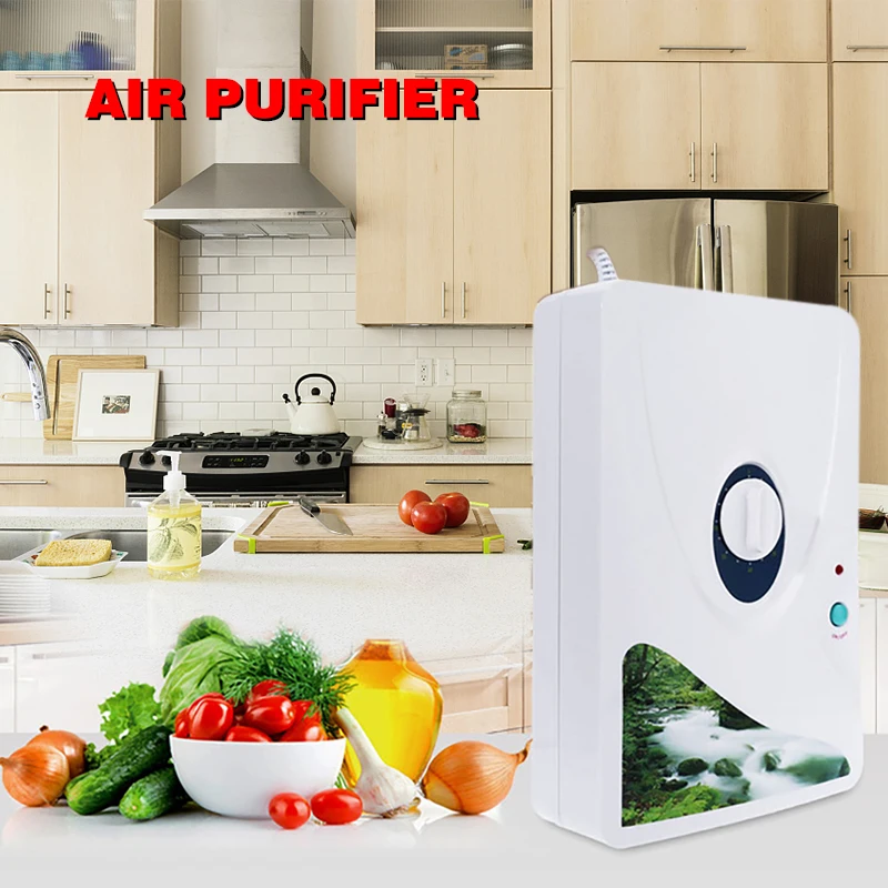 AirPurifier OzoneGenerator 220 В Воздухоочистители воздухоочиститель purificador de aire время обработки 600mg-FishColorful посылка