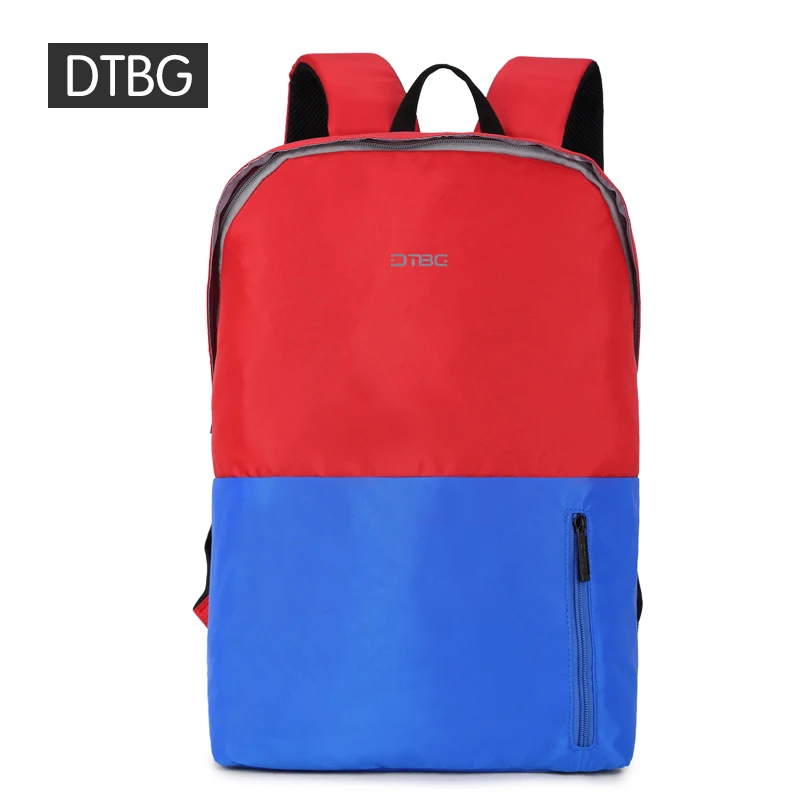 

DTBG Patchwork School Backpack Large Capacity Waterproof Laptop Bags Anti-theft Zipper College Student Shoulder Bag Sac Mochilas