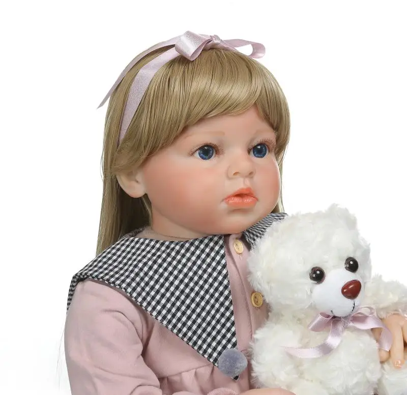70cm Reborn Silikon Lol Oyuncaklar Bebekler Bebekler 28 Buyuk Boy Koleksiyon Bebek Vinil Yenidogan Prenses Yurumeye Baslayan Oyun Evi Brinquedos Dolls Aliexpress