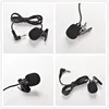 3.5mm Active Clip Microphone with Mini USB External Mic Audio Adaptor Cable for Go Pro Hero 3 3+ 4 Sports Camera Laptop PC 1PC ► Photo 1/5