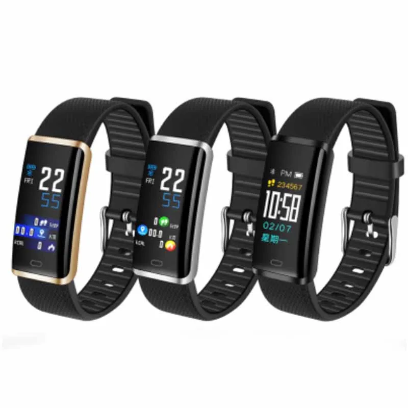 

FORCA waterproof Watch R9 Smart Wristband Fitness Bracelet Heart Rate Smart Bluetooth Sports Bracelet Step Monitoring