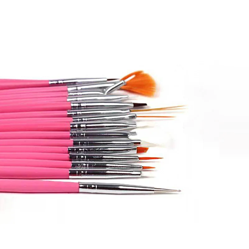 

15pcs/set Nail Art Brush Pen Dotting Painting Drawing Beauty Tools Design UV Nail Gel Polish Decorations Set for Nail Art Tips