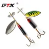 FTK 1PC 11.5cm 20g Long Cast Coloful Spinner Bait Fishing Lures Pesca Spinner Pike Sequin Paillette carp ► Photo 3/6