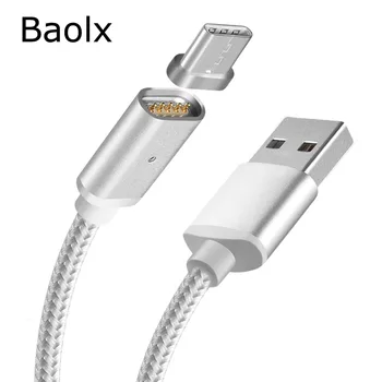 

Type C Magnetic Cable Adapter Fast Charger USB-C 2.4A Hi-Speed Charging Data Sync Cable For Samsung Note 8 s8 S9 plus A5 2017