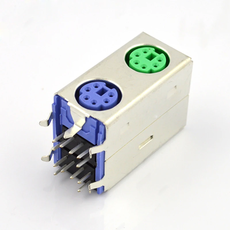 5pcs 100pcs Mouse and Keyboard Switch Connector 12 pin Terminal Socket