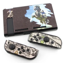 Всего тела пыле защитный жесткий чехол оболочки кожи Корпус для коммутатора НС консоли+ радость-Con контроллер хост+ ручки