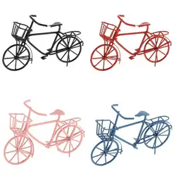 1:12 модель велосипеда макеты кукольного домика металлический велосипед модель ручной работы изысканный дизайн и отличное мастерство