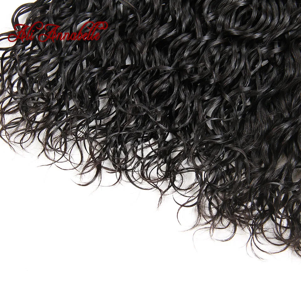 Ali Annabelle волосы малазийские натуральные волнистые волосы 3 шт человеческие волосы пучки волосы Remy удлинение натуральный цвет 12-26 дюймов
