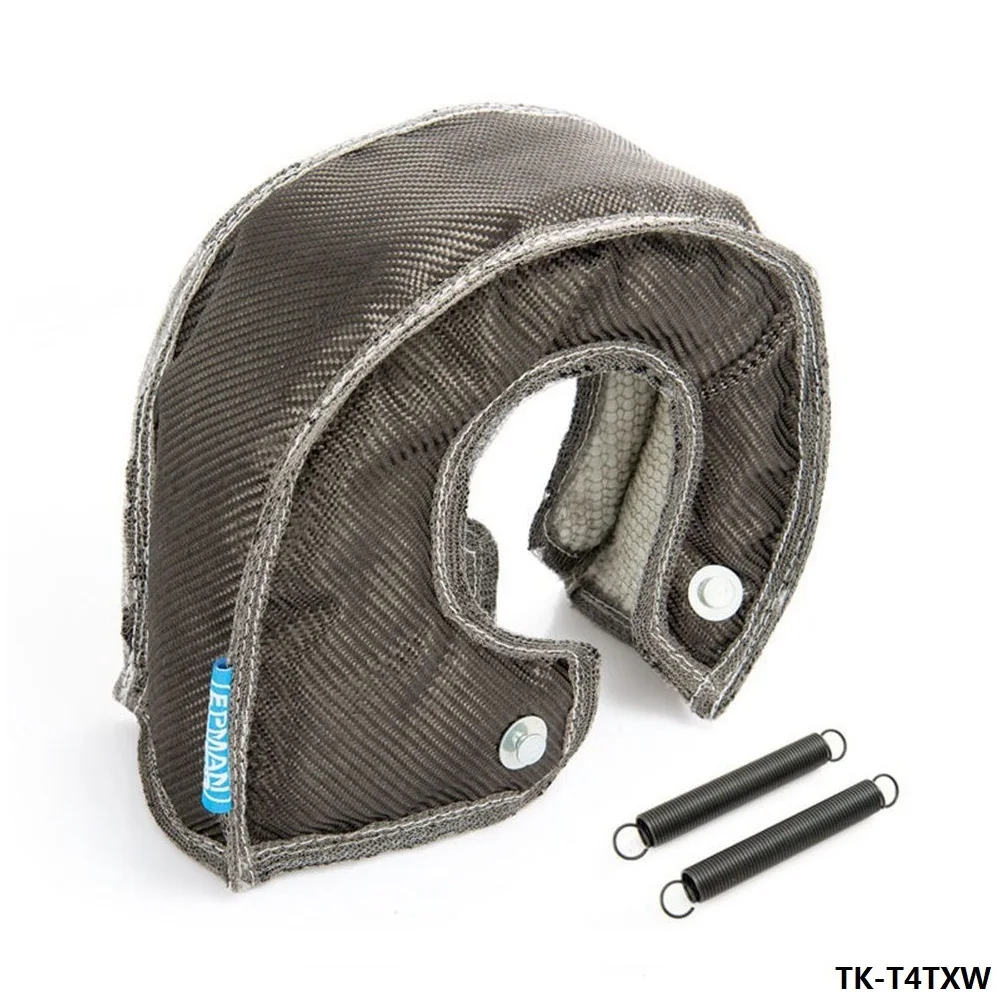 Turbo Blanket Heat Shield Cover For T3, T4, T6, T25 Turbo Glass fiber / Titanium fiber / Carbon Fiber TK-TBB-T3B