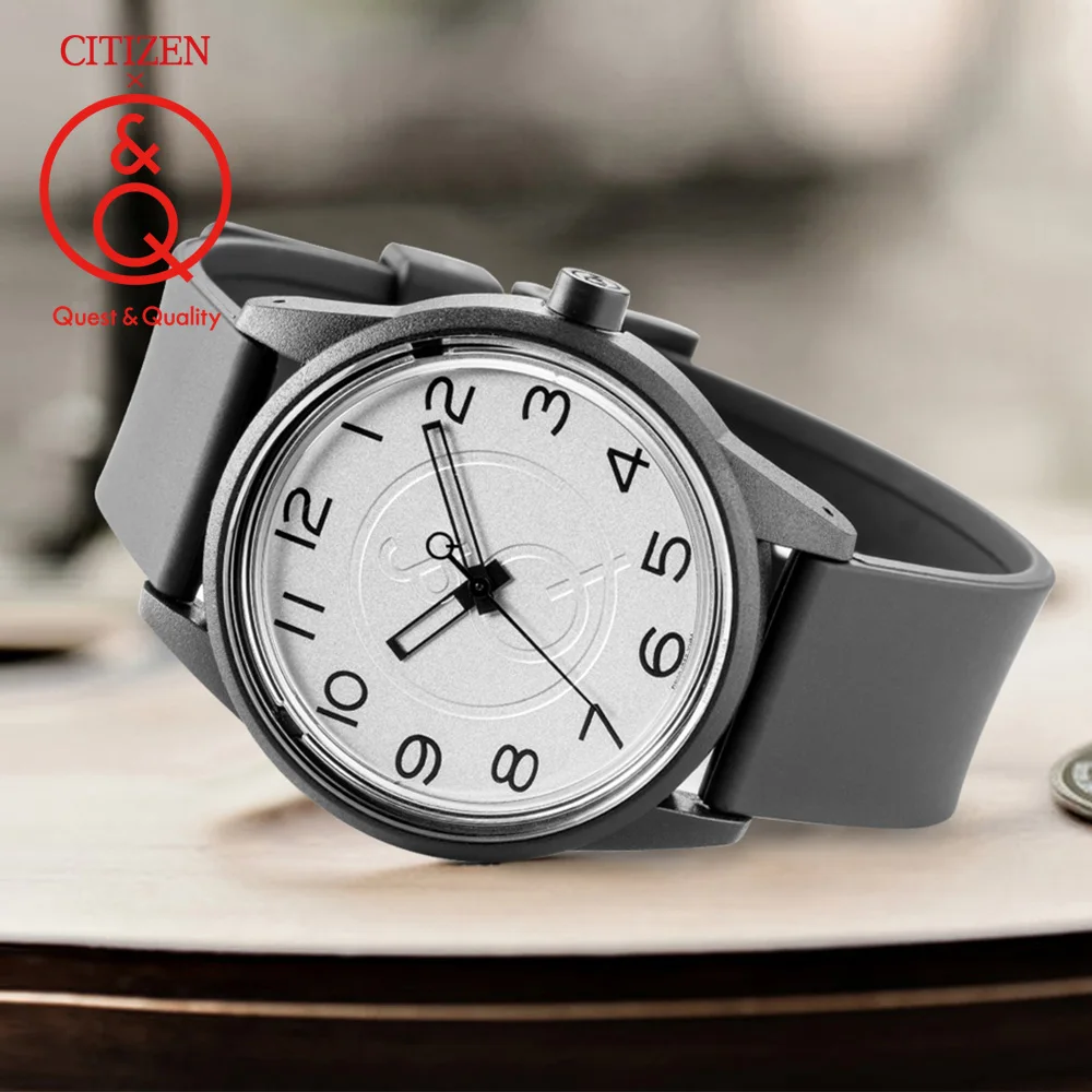 

Citizen Q&Q Mens Watches Set Luxury Brand Waterproof Sport Wrist Watch Quartz solar watch women watches Relogio Masculino 0J042Y