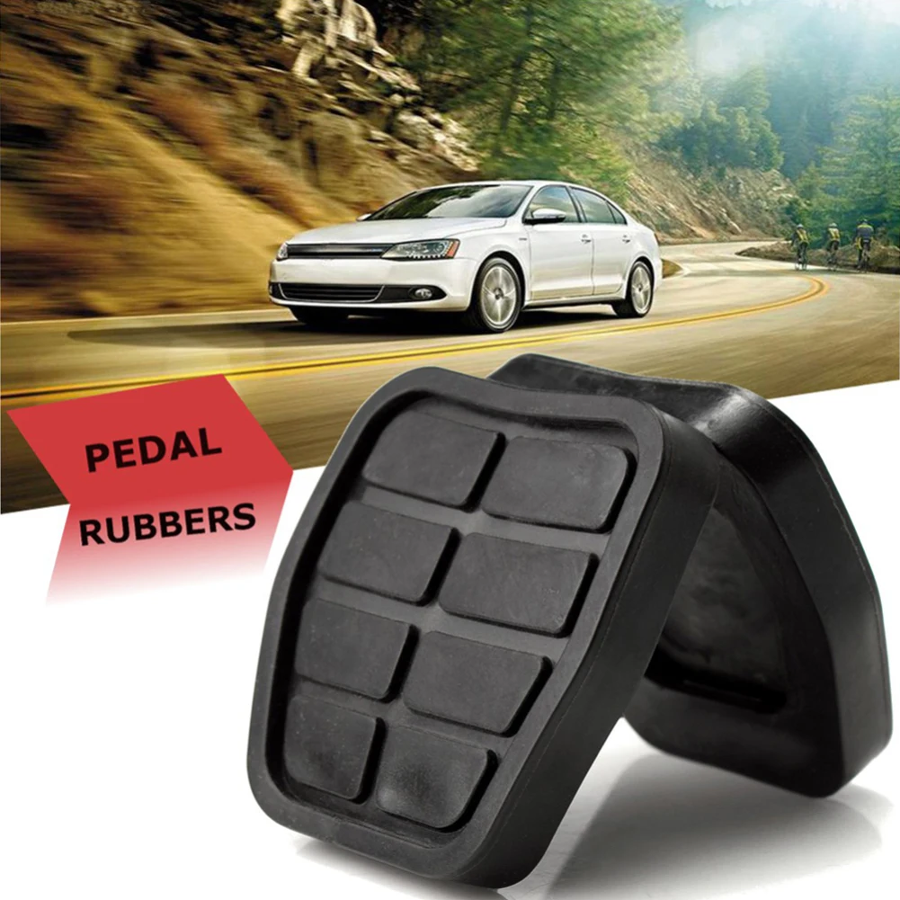 

2 PCS Black Rubber Pedal 321721173 C44 CLUTCH Brake Pads for VW Golf Jetta MK2 Brake Pads Car Auto