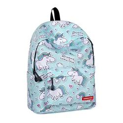 Рюкзак для путешествий, унисекс, однотонный рюкзак, школьная Дорожная сумка на двух ремнях пакет, пакет с молнией 2018