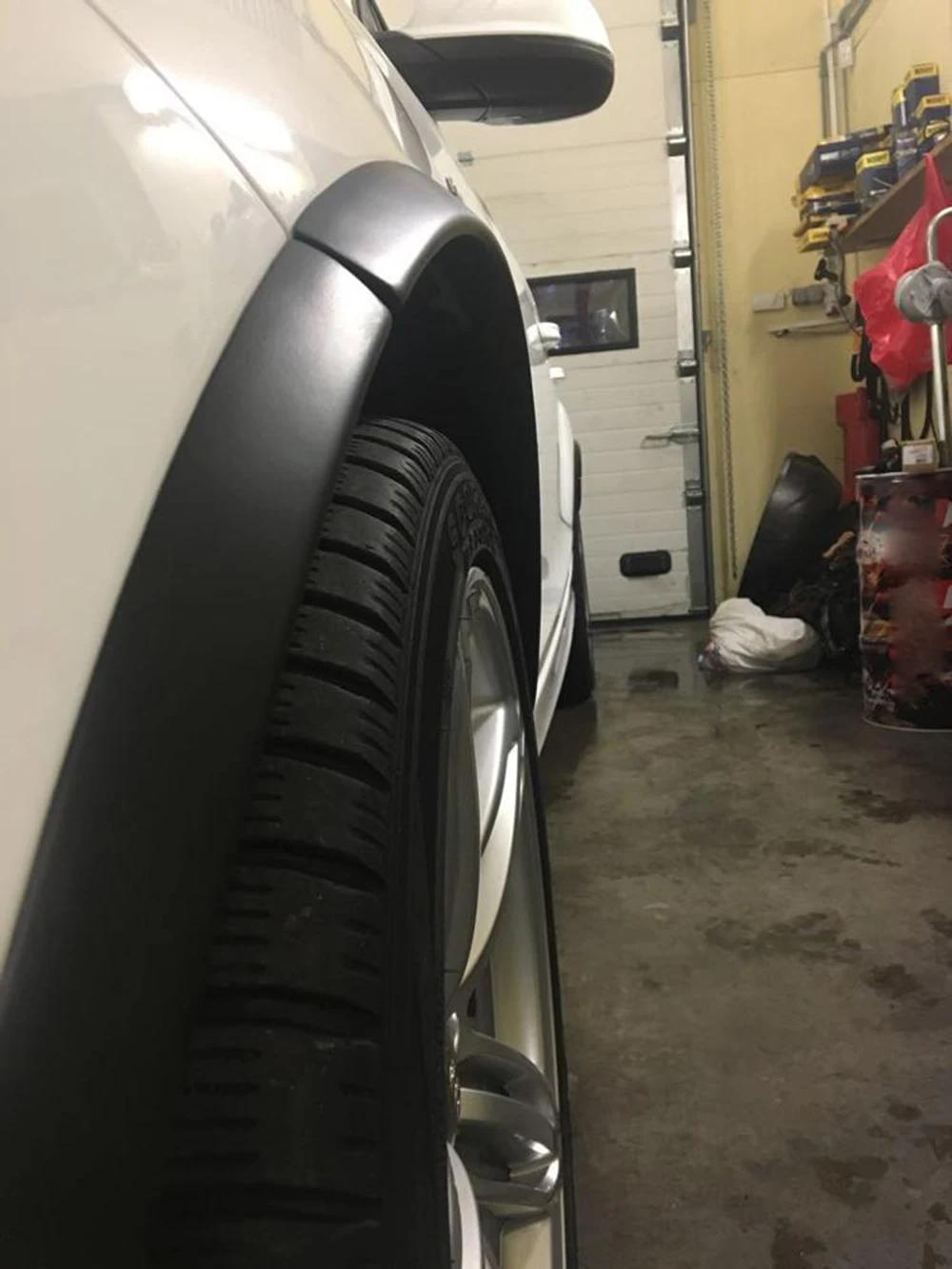 For Audi Q7 Fender wheel flare-bright