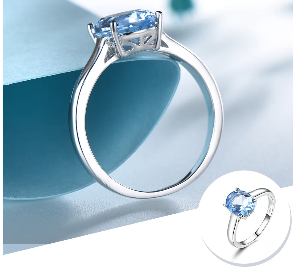 UMCHO &nbsp;Nano Sky Blue Topaz 925 sterling silver ring for women RUJ09B-1-pc (4)