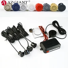 AZGIANT 9 ~ 16 v 0-2.5 m Detectando Distância Sensor de Estacionamento Indicador Kit Radar Backup Som Alerta Sonda sistema