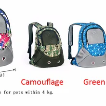 Pet переноска Наплечная сзади Передняя сумка для кошек и собак, для путешествий сумка сетчатый рюкзак голову из Дизайн Путешествий регулируемый плечевой ремень