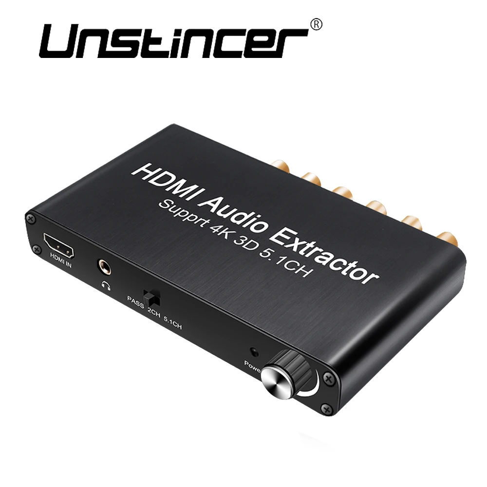 Купить unstincert с SPDIF 5, 1 цифровой аудио декодер HDMI и аудио ...