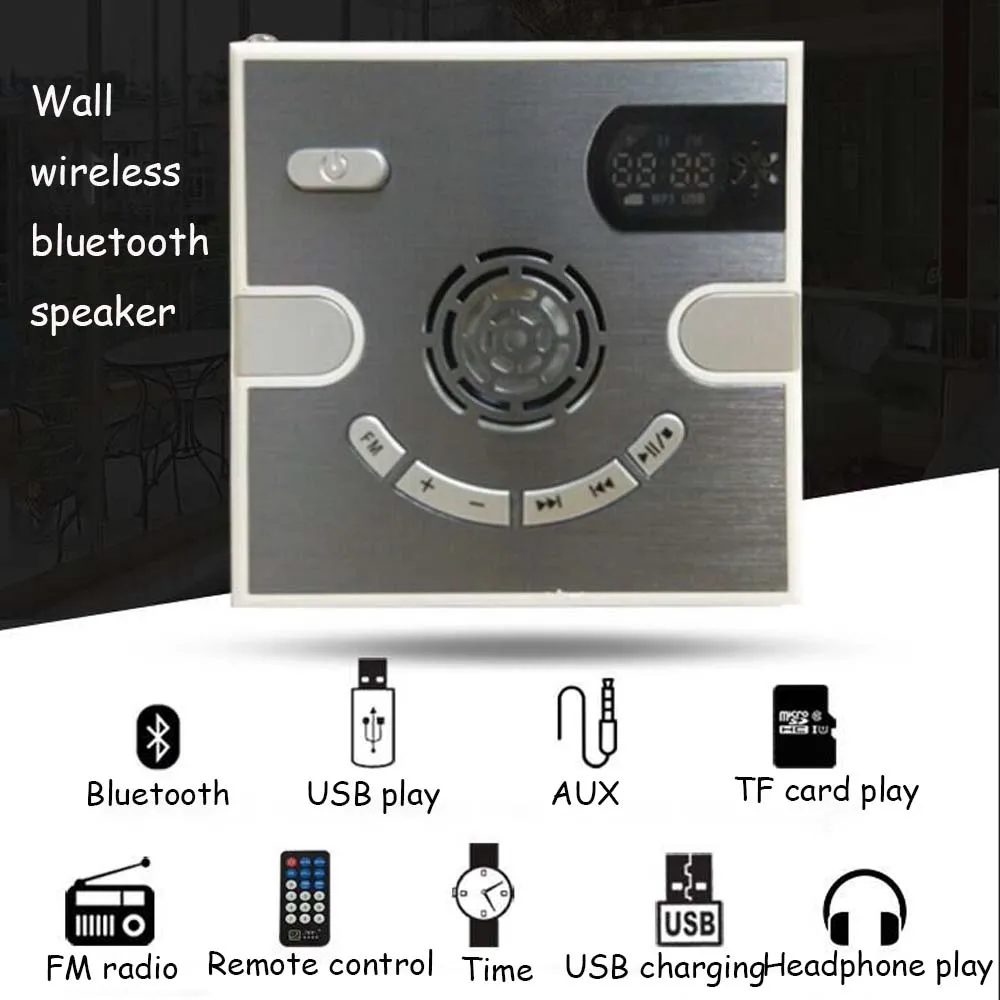 E4535-Wall Wireless Bluetooth Speaker-2