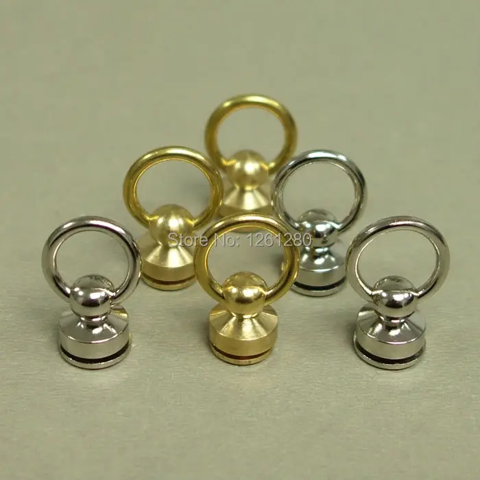 free shipping brass swivels ring lock Pacifier nail buckle D ring handmade bag luggage bag hanger