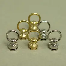 free shipping brass swivels ring lock Pacifier nail buckle D ring handmade bag luggage bag hanger diy hardware garment part