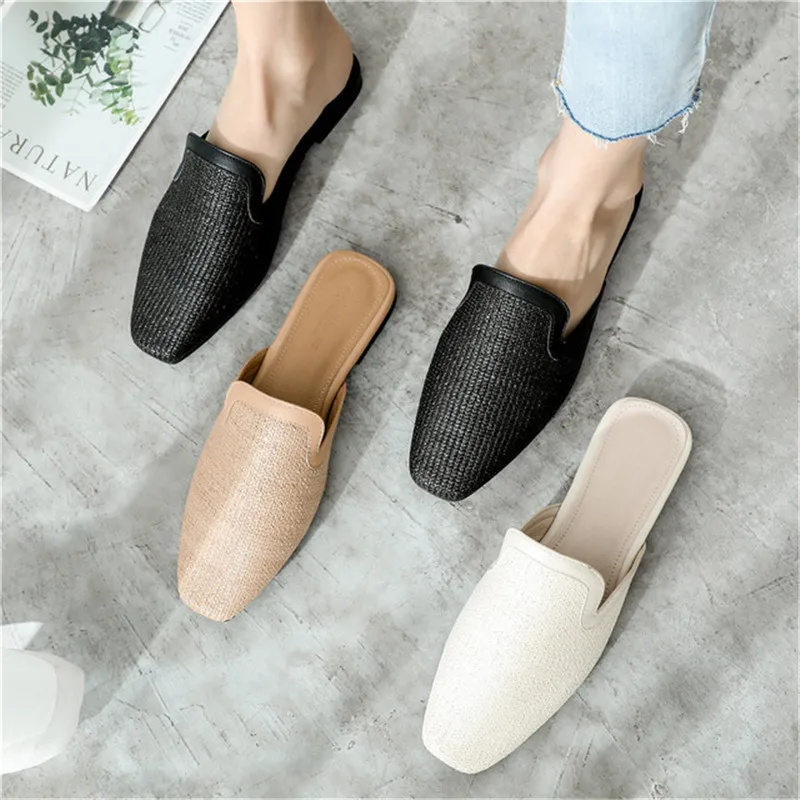 loafer mule heel