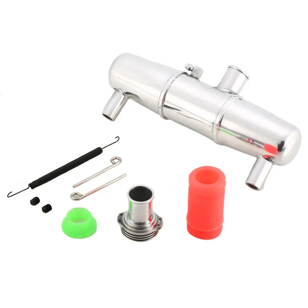 18001PUpgradeAluminumAlloyDualExhaustJointTubingfor18HPI