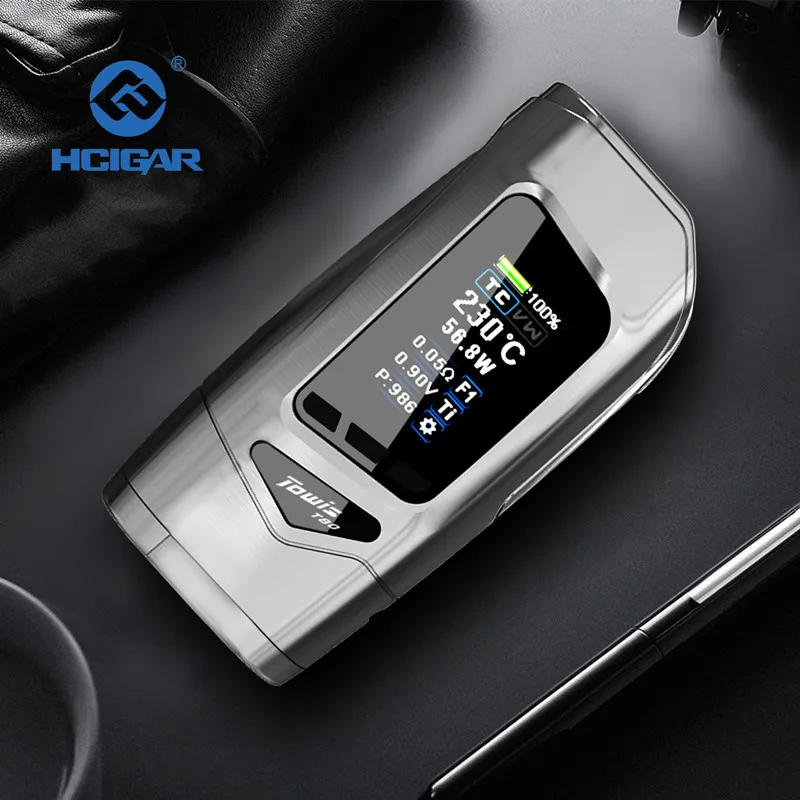 Оригинальный Hcigar Towis T80 Е сигарета бокс мод с XT80S микросхем 5 80 Вт Выход на