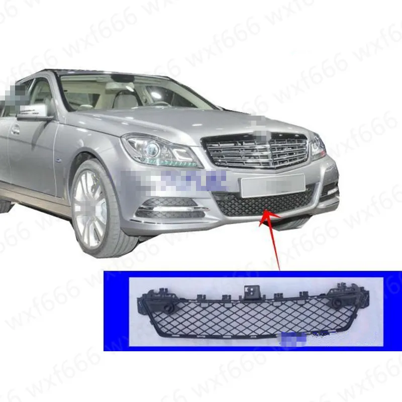 

Front bumper ventilation net Class C W204 C180 C200mer ced es-be nz2011-2013 Front bumper grille Air inlet Front bumper wind net