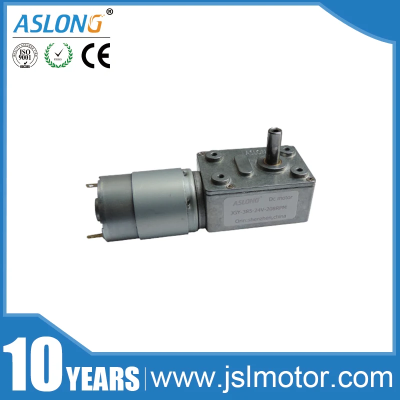 ASLONG JGY385 8 200rpm Worm Motor High Torque Motor Reductor font b Electronic b font Motor