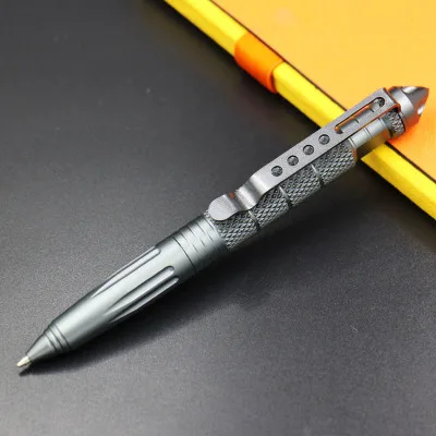 Rotating metal ball point pen broken window multifunctional cool stick self defense self defense weapon Multi