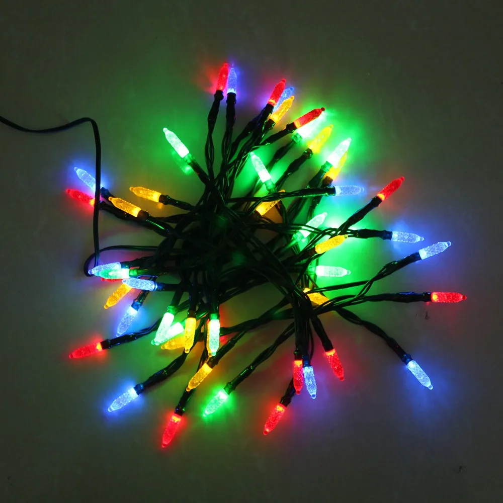 

50LEDs 7.5M Solar Power led string Light Ice Fairy String Light Waterproof Sense Lamp for Xmas Party Wedding Garden Decoration