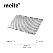 Meite высокой прочности бетона Сталь ногтя т гвоздильщик дюбель-гвоздь Сталь 18-64 мм(длина) применяется к ST38/ST64 Упаковка: каждый товар упакован в 800 шт./кор
