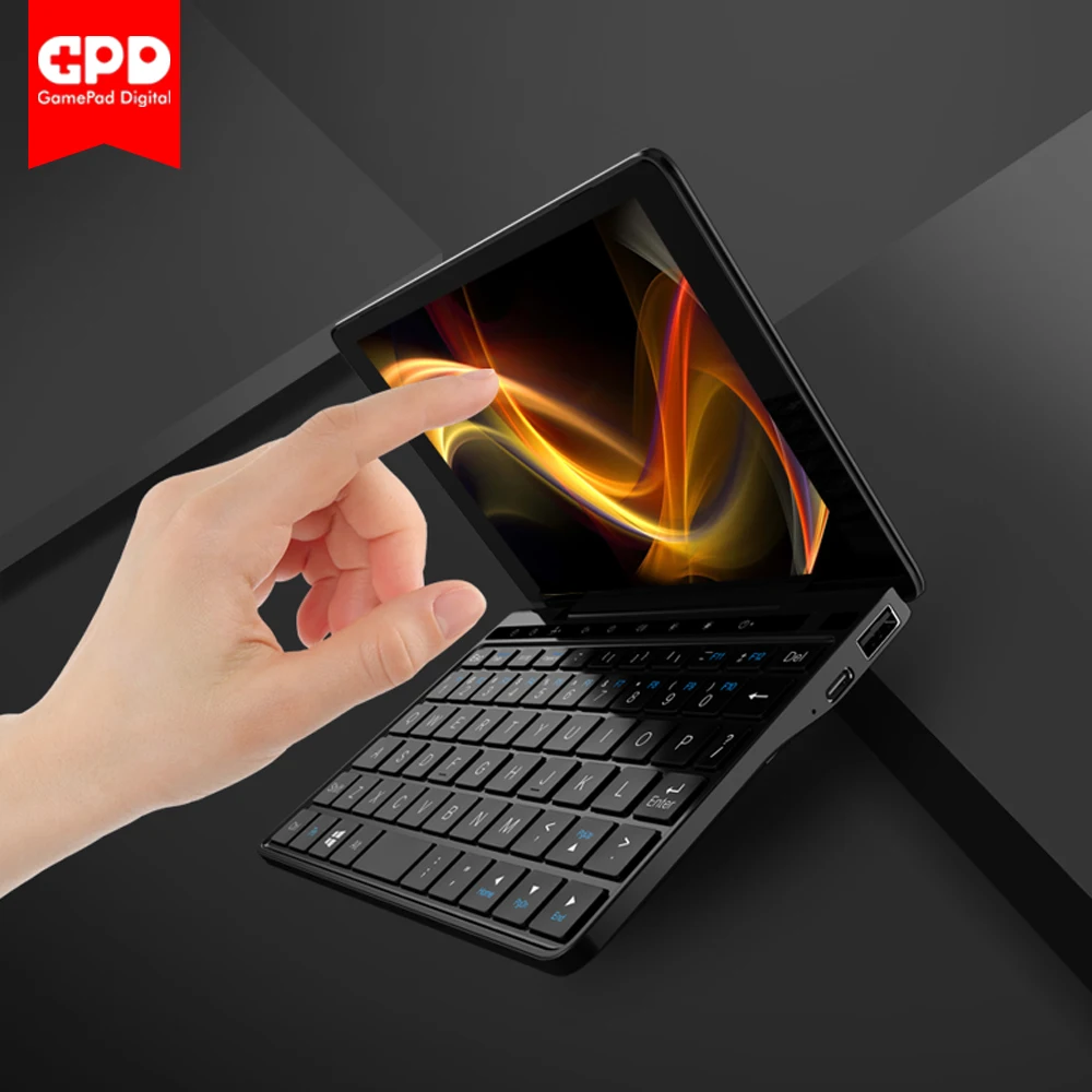 Оригинал GPD Pocket 2 Pocket2 8 Гб 256 ГБ 7 дюймов сенсорный экран мини ПК карманный ноутбук