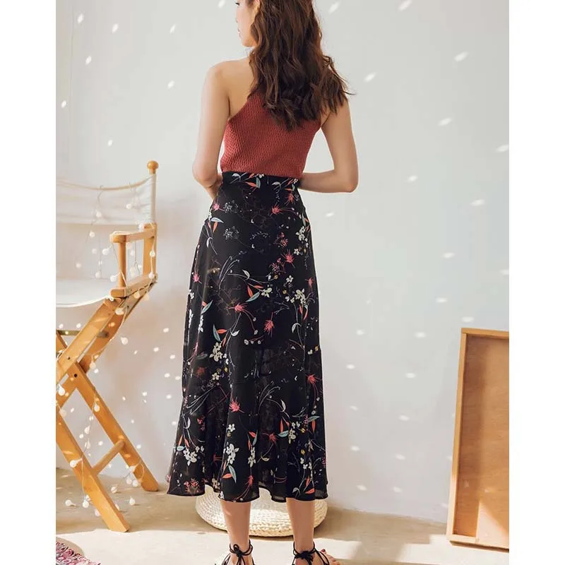 2018_Vintage_Maxi_Skirt_Women_Solid_Boho_Chiffon_Saia_Longa_Summer_Vestidos_printed_mermaid_Bohemian_Long_Skirts_Woman_Clothing_1