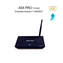 Android7.1 Network TV BOX Dual Band WIFI 3.0USB Media Player IPTV Smart Box 1080p HD 4K AH-LINK A5X Pro RK3328 2GB+16GB TV Box