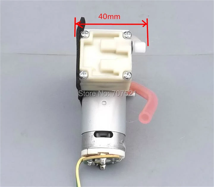 DIY DC 12 в-15 в двойной головкой микро Вакуумный насос всасывания мини электрические мембранные насосы с двумя силиконовыми трубками горячая Распродажа 12-15 в