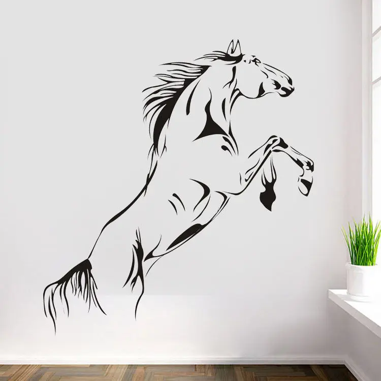 Лошади черно белые рисунки