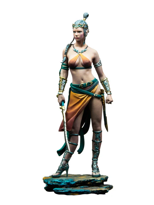 

1/32 54mm soldier Princess of Light Resin Model Miniature figure Unassembly Unpainted