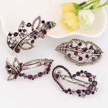 Hair Barrette Fashion Crystal Hair Accessories Clip Barrette Hairpin Hair Clip Accessories Crystal Fashion Elegant Popular Hair Barrette Fashion Crystal Hair Accessories Clip Barrette Hairpin Hair Clip Accessories Crystal Fashion Elegant Popular