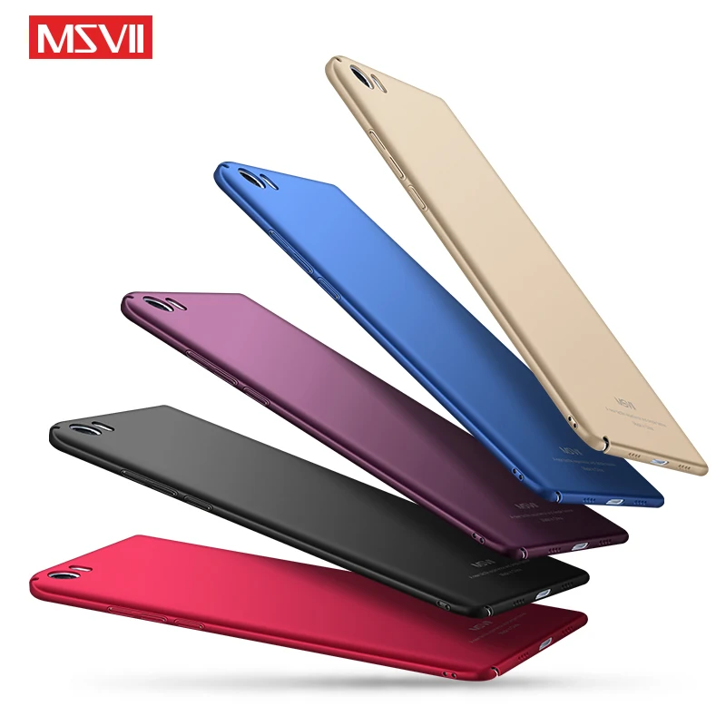 Чехол MSVII для Xiaomi Mi 5 5S 5X A1 тонкие кожаные чехлы с кольцом на палец Xiomi Mi5S Mi5X чехол