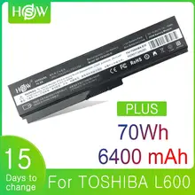 70Wh 6400 мА/ч, плюс L630 PA3634U PA3634U-1BAS Батарея для Toshiba Satellite PA3817U L510 L515 L600 L635 L640 L645 L655 L670 L310