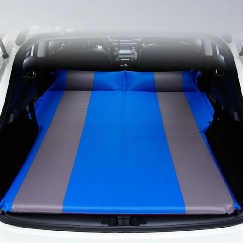 

Automatic Inflatable Car Travel Bed SUV Air Car Mattress for Back Seat Cover Camping Companion PVC Cloth In Stock