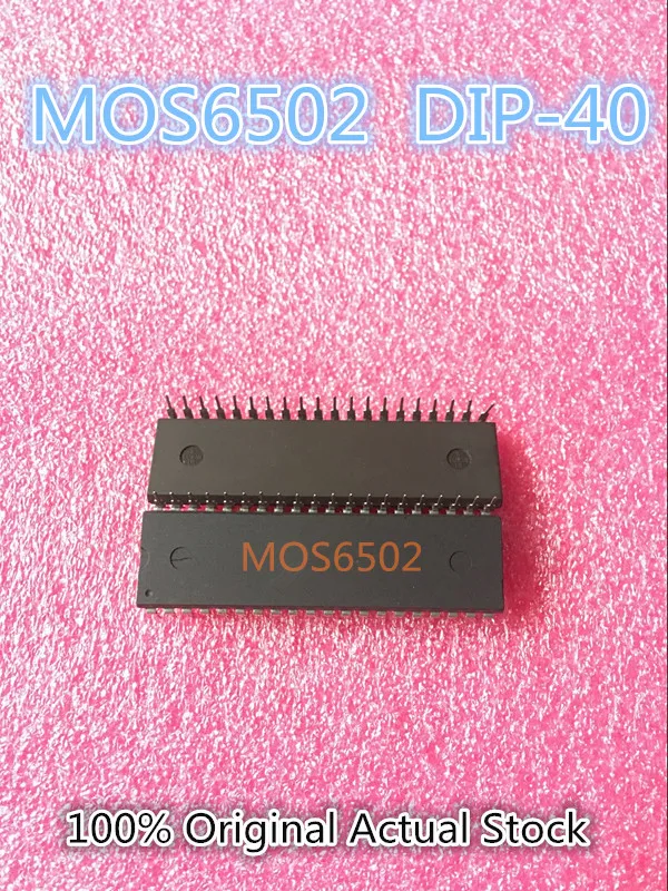 1 шт./лот 6502 MOS6502 6502AD R65C02AP 2b = UM6502 SY6502 DIP 40 в наличии|mos|mos |