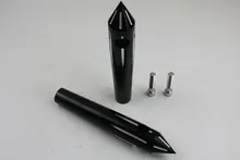 Black Spike Handlebar Risers For Yamaha Honda Suzuki Kawasaki 8″ Bars
