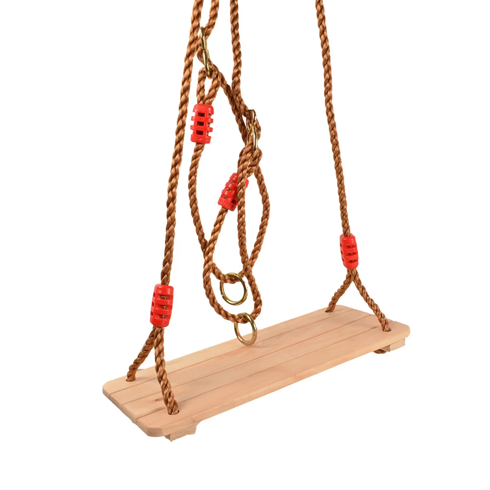 BOHS Kids Toy Swing Plate Birch Wood Children Outdoor Fun & Sports Toys