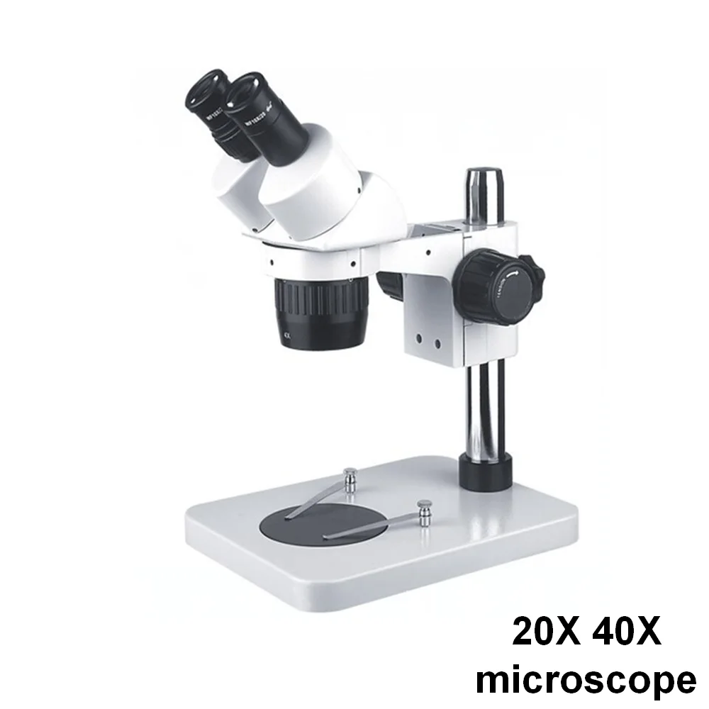 

20X / 40X Binocular Zoom Stereo Microscope Inspect PCB Microscope LCD Phone repair Machine
