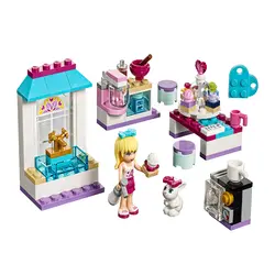 Друзья серии Stephanie's Friendship Cakes Бела 10604 Модель Building Block наборы для ухода за кожей кирпичи игрушечные лошадки Совместимость с 41308