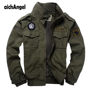 

New Flight Jacket Men Military Jacket Military Uniform Spring Autumn Men's Casual Thickness Jacket Army Clothing