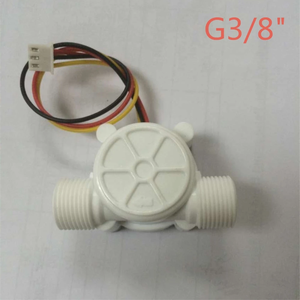2pcs/ lot G3/8" plastic Hall flow sensor meterflow sensorhall flow sensorflow meter sensor