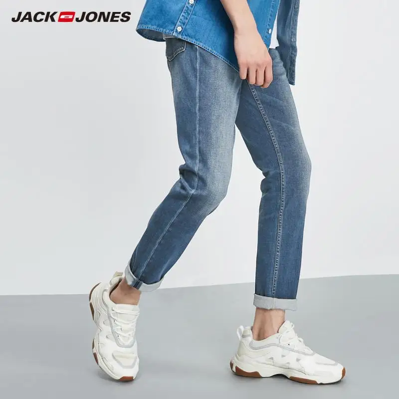 JackJones мужской светильник стрейч ЦВЕТ гарем узкие джинсы | 219232501